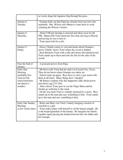 Under the Blood-Red Sun Study Guide Prepared by: Conflict ...