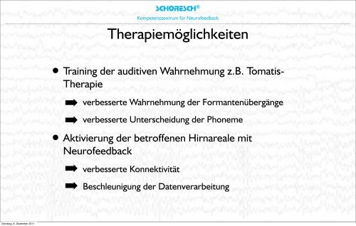 Neurobiologische Grundlagen des Lernens 1 ... - SCHORESCH