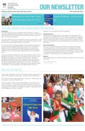 OUR NEWSLETTER - Nord Anglia Education