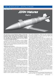 JDAM Matures - Part 2 - Air Power Australia