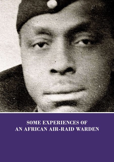 some experiences of an african air-raid warden - West End at War