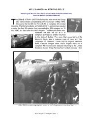 HELL'S ANGELS vs MEMPHIS BELLE - 303rd Bomb Group