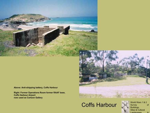 The War at Home: identification of war sites in ... - Australia ICOMOS