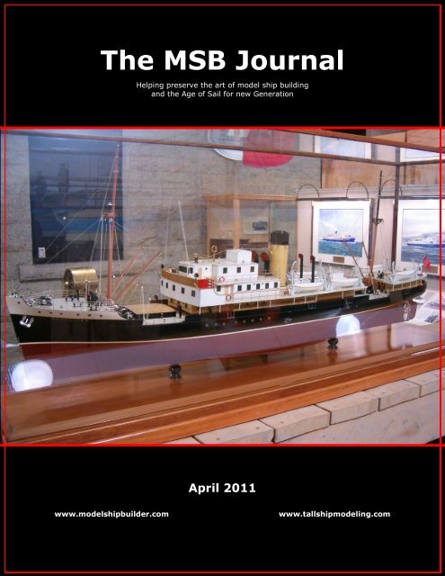 April - Model Ship Builder