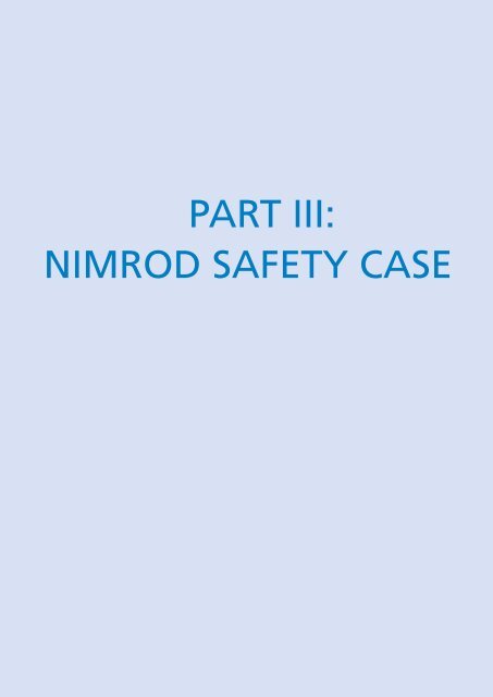 The Nimrod Review - Official Documents