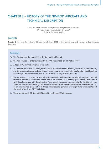 The Nimrod Review - Official Documents