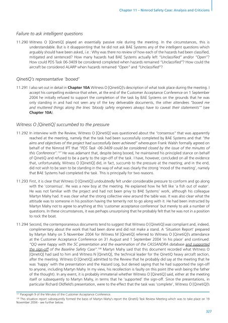 The Nimrod Review - Official Documents