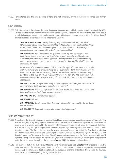 The Nimrod Review - Official Documents