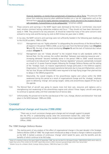 The Nimrod Review - Official Documents