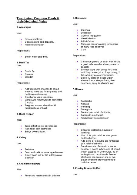 22 Common Foods.pdf - Lohana.info