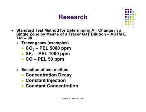 Using Carbon Dioxide as a Tracer Gas to Measure Air Change Rate ...