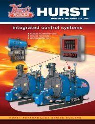 integrated control systems - Hurst Boiler