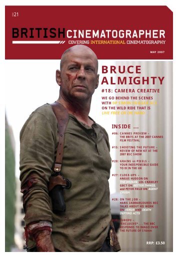 British Cinematographer issue 21 - Imago