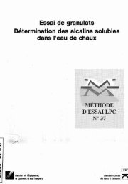 Méthode d'essai LCPC n° 37