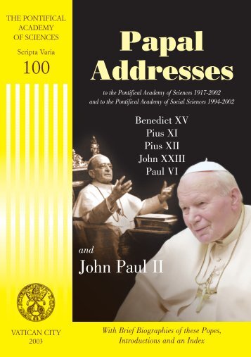 Papal Addresses - PAS