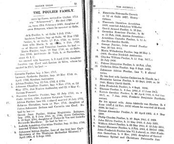 THE POULIER FAMILY: - Dutch Burgher Union of Ceylon