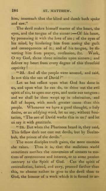 Quesnel: Moral Reflections on the Gospels Vol 1