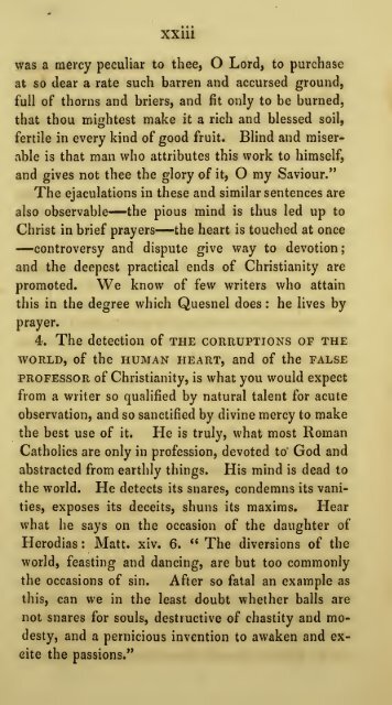 Quesnel: Moral Reflections on the Gospels Vol 1