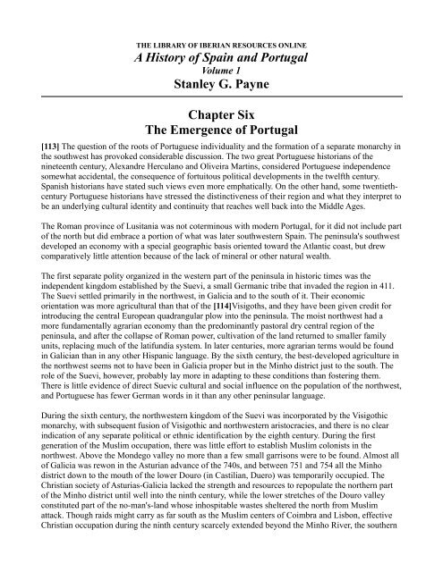 Chapter Six - The Library of Iberian Resources Online
