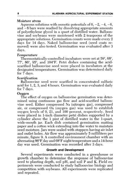 Balloonvine Biology and Control in Soybeans - Auburn University ...