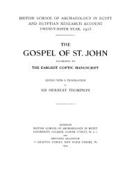 GOSPEL OF ST. JOHN - The Coptic Orthodox Church
