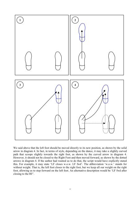 Reading Ballroom Dance Scripts - Dance - Plussed.net