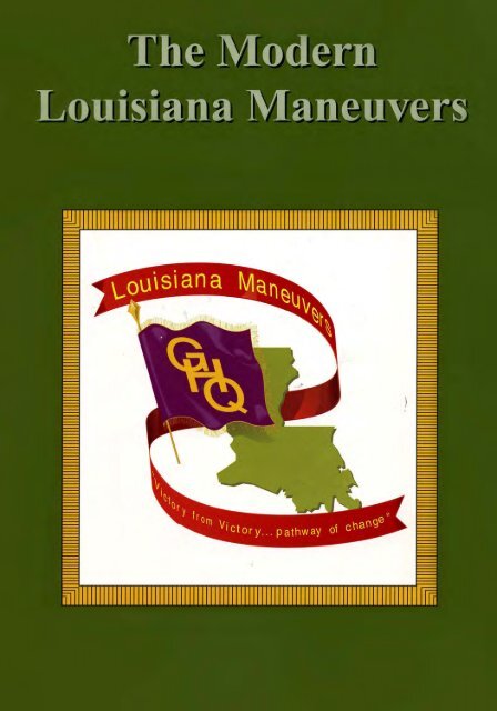 The Modern Louisiana Maneuvers - US Army Center Of Military History