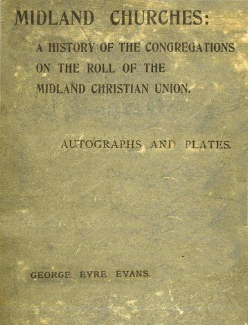 Midland Churches: A History of the Congregations on - General ...