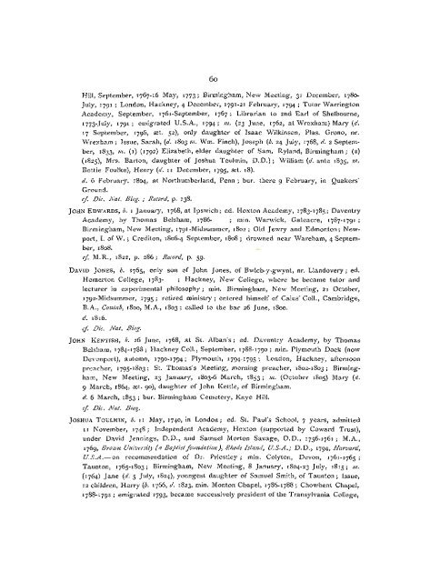 Midland Churches: A History of the Congregations on - General ...
