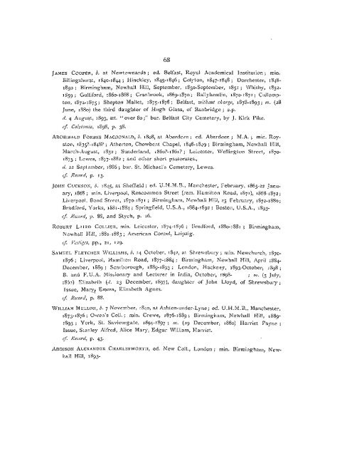 Midland Churches: A History of the Congregations on - General ...