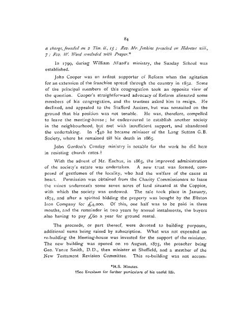 Midland Churches: A History of the Congregations on - General ...