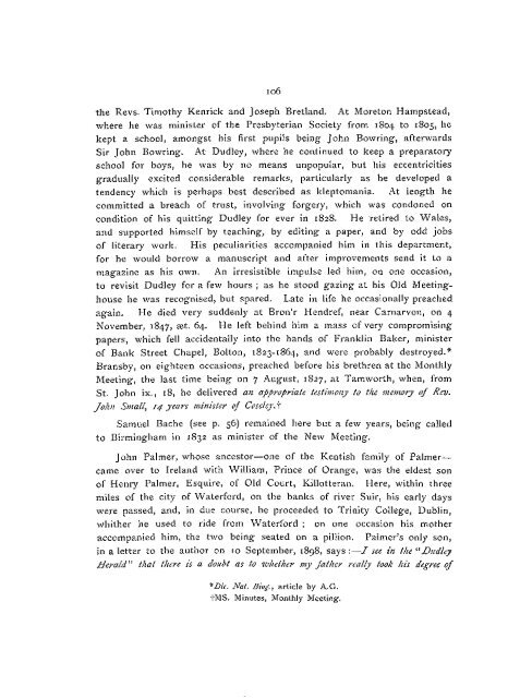 Midland Churches: A History of the Congregations on - General ...
