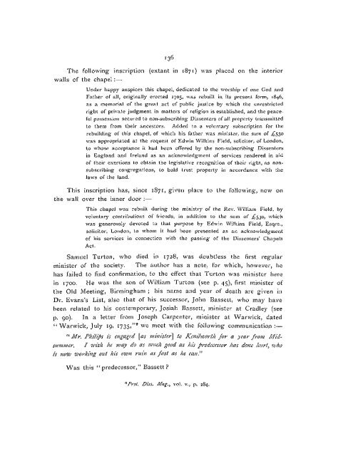 Midland Churches: A History of the Congregations on - General ...