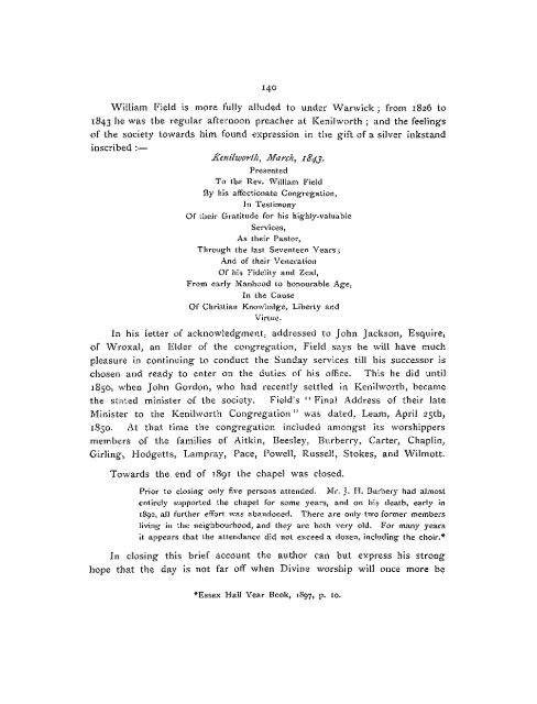 Midland Churches: A History of the Congregations on - General ...
