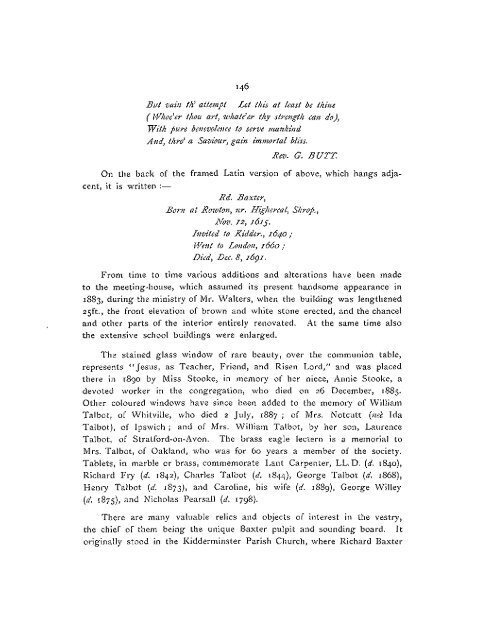 Midland Churches: A History of the Congregations on - General ...