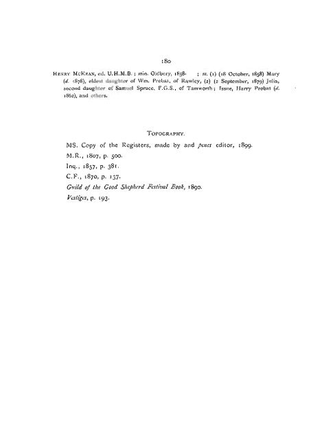 Midland Churches: A History of the Congregations on - General ...