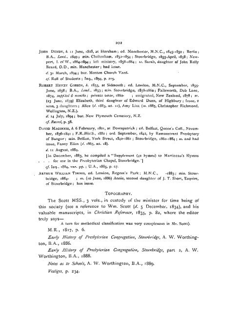 Midland Churches: A History of the Congregations on - General ...