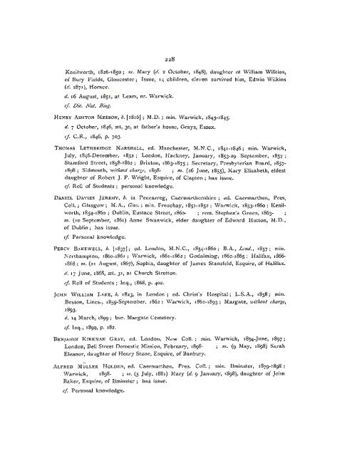 Midland Churches: A History of the Congregations on - General ...