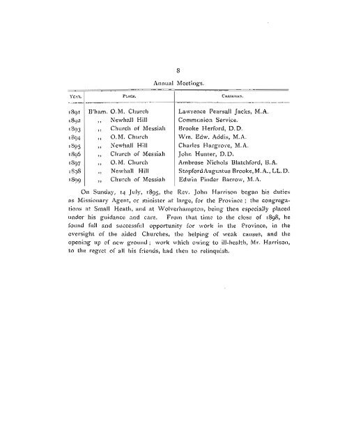 Midland Churches: A History of the Congregations on - General ...
