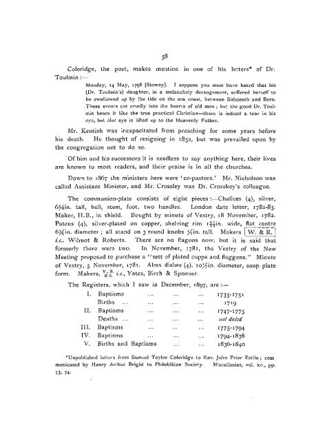 Midland Churches: A History of the Congregations on - General ...