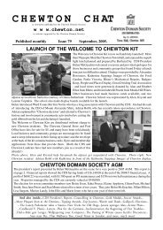 September 2005 - Chewton.net