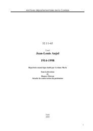 Jean-Louis Aujol 1914-1998 - Archives départementales Corrèze