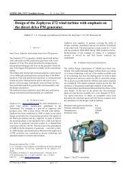 Design of the Zephyros Z72 wind turbine with emphasis on ... - NTNU