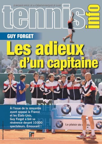 GUY FORGET - Fédération Française de Tennis