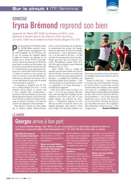 GUY FORGET - Fédération Française de Tennis