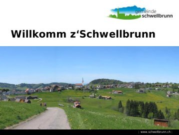 Vielseitige Einkaufsmöglichkeiten - Gemeinde Schwellbrunn