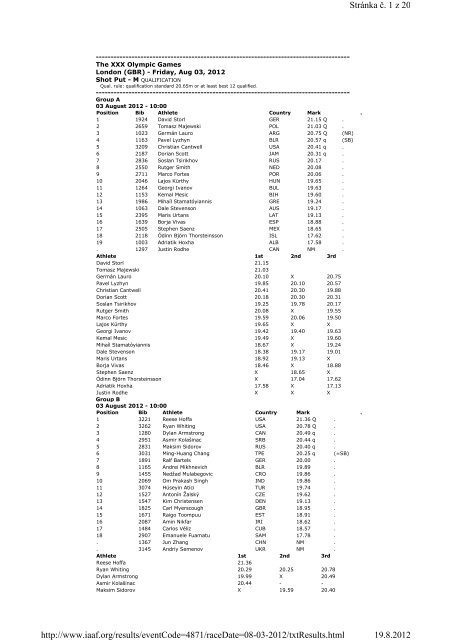 Stránka č. 1 z 20 19.8.2012 http://www.iaaf.org/results/eventCode ...