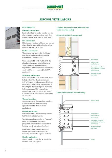 Aircool Brochure - Passivent