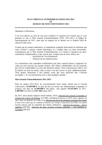 Mot de Jean Perron, conseiller - Fossambault-sur-le-Lac