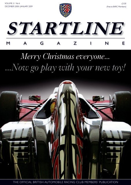 December 2008 January 2009 The British Automobile Racing Club